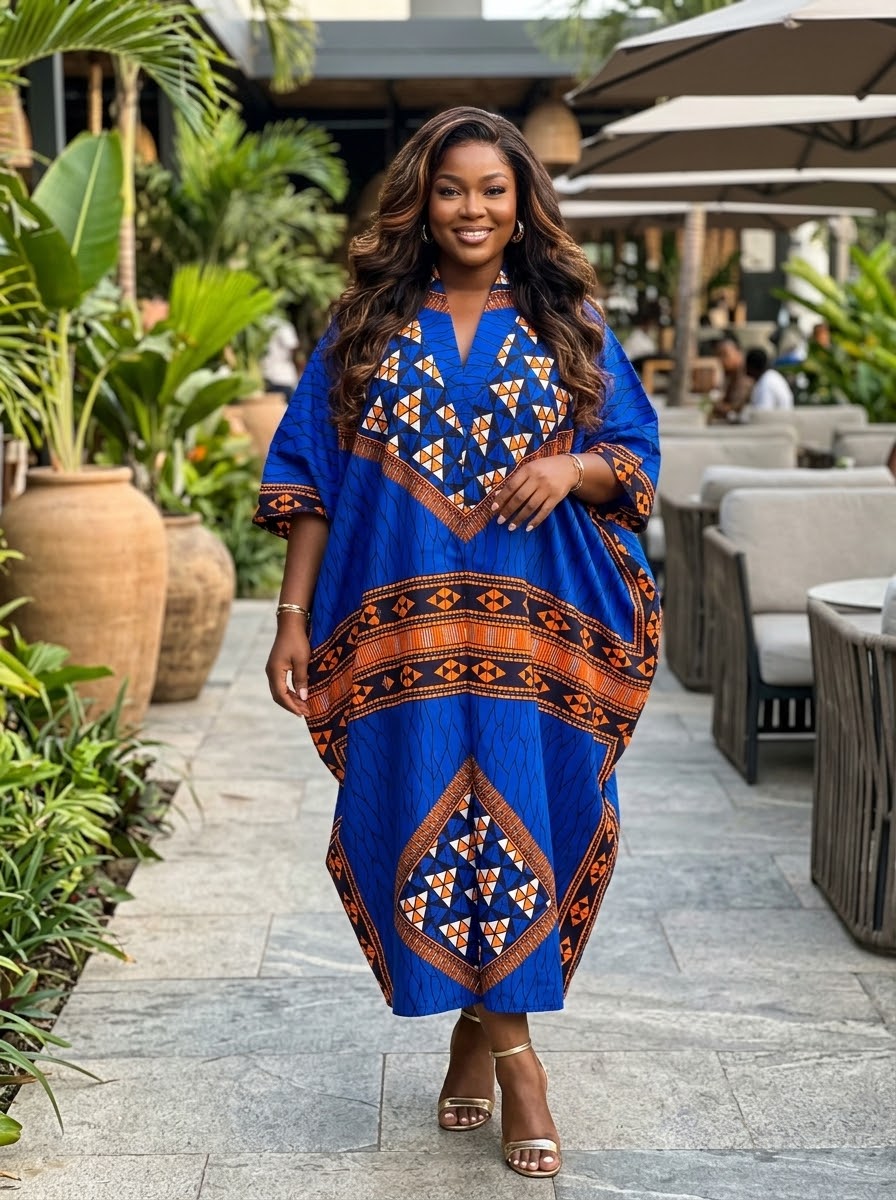M86N Ankara dress