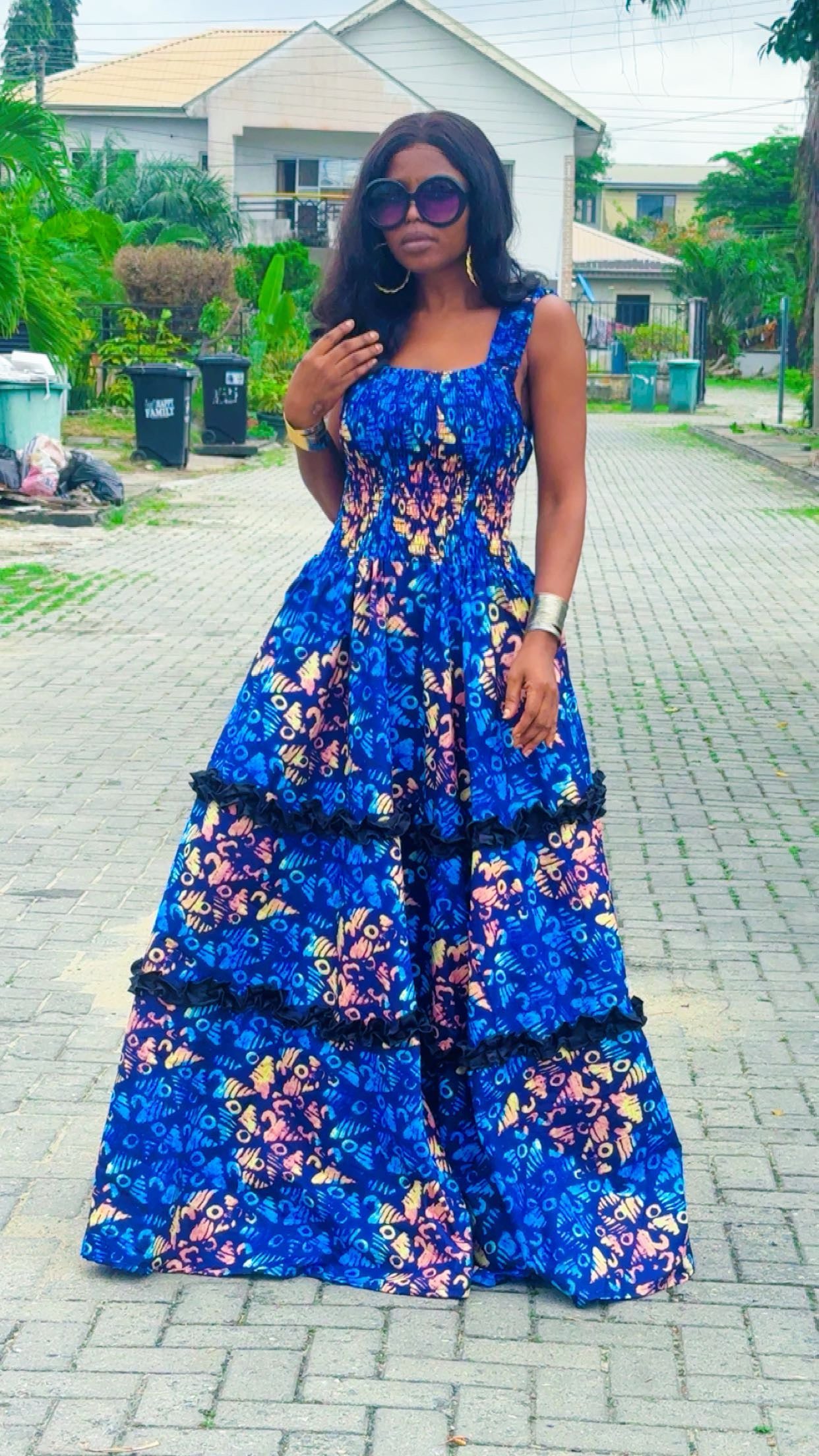 L76M ( Ankara dress )