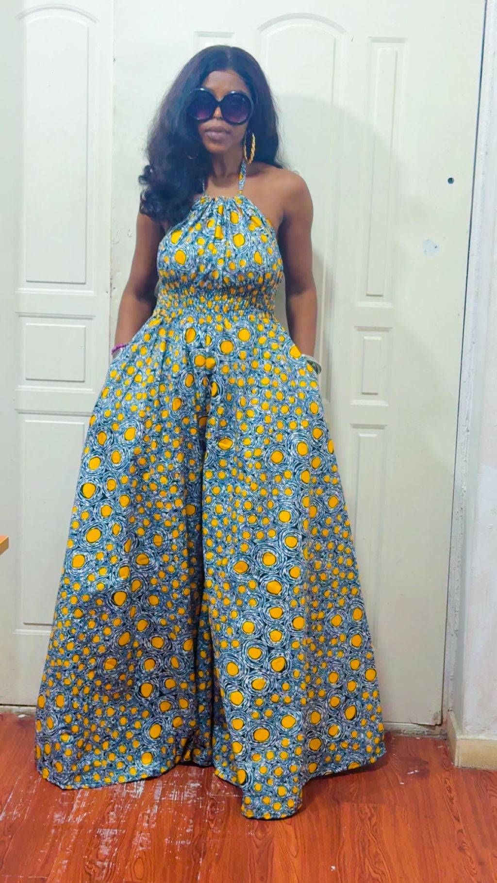 X77Y (Ankara jumpsuit )