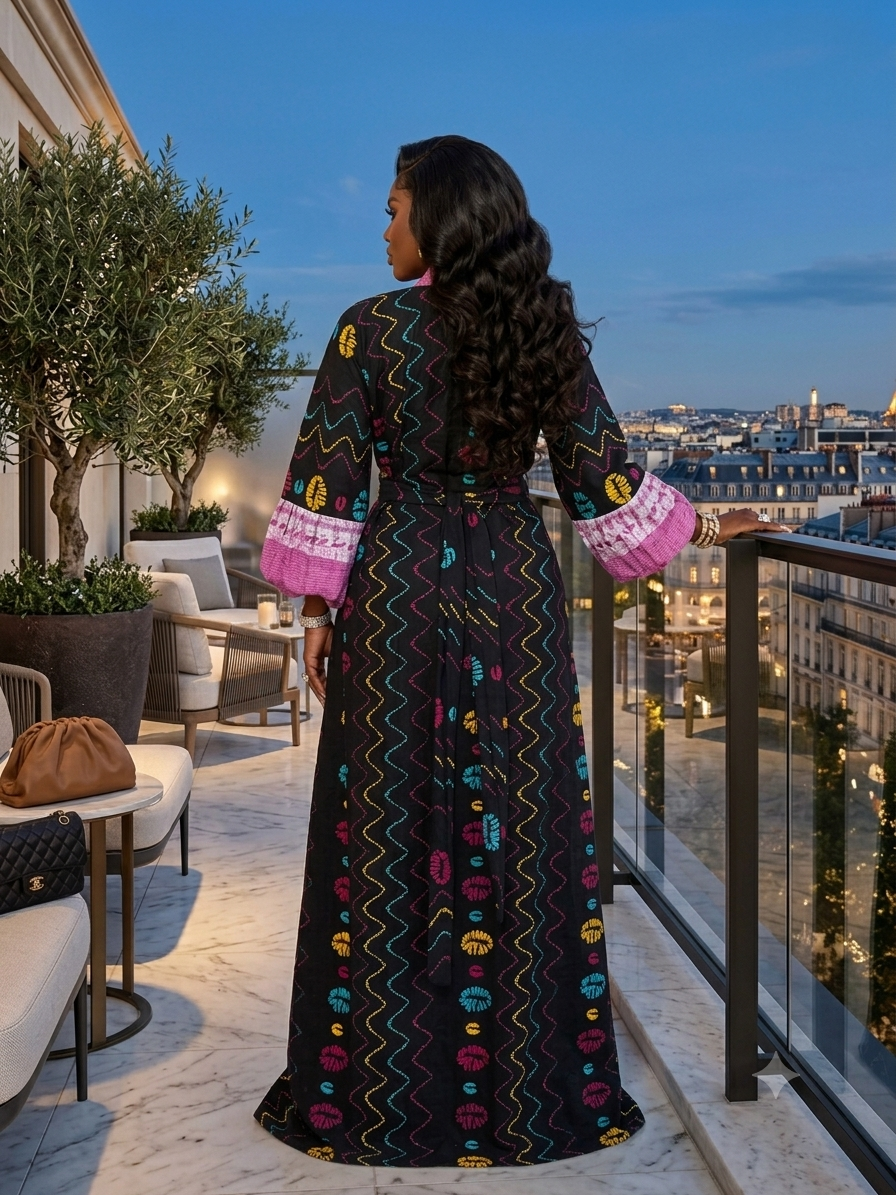 O84P Ankara dress