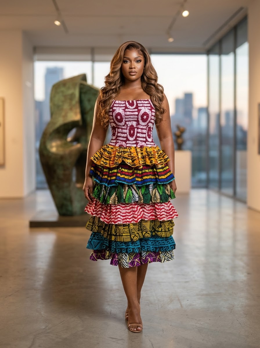 E73F (Ankara dress)