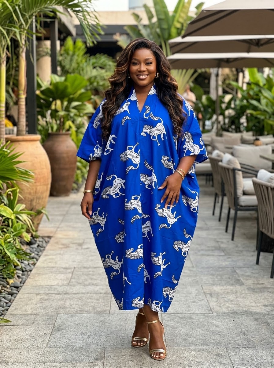 P86Q Ankara dress