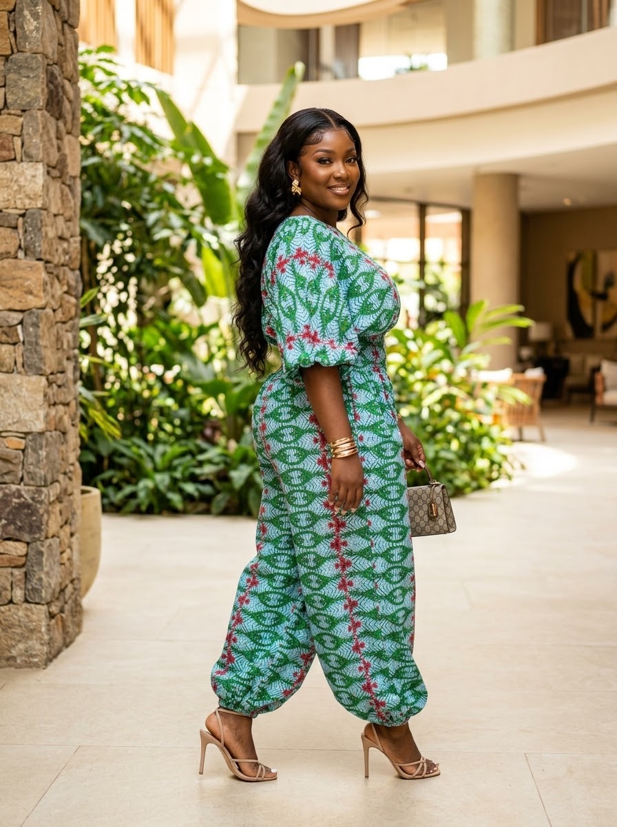 Q87R Ankara two piece