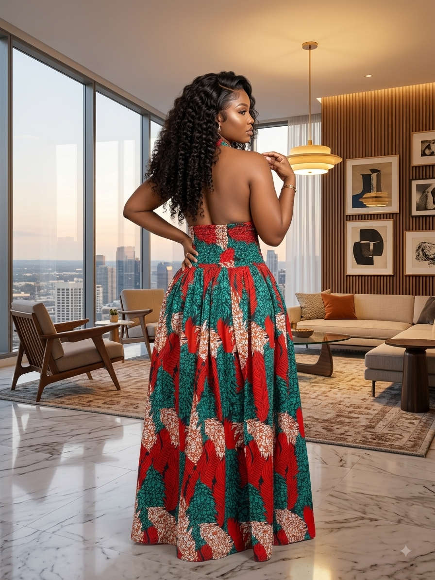 V70W (Ankara dress )