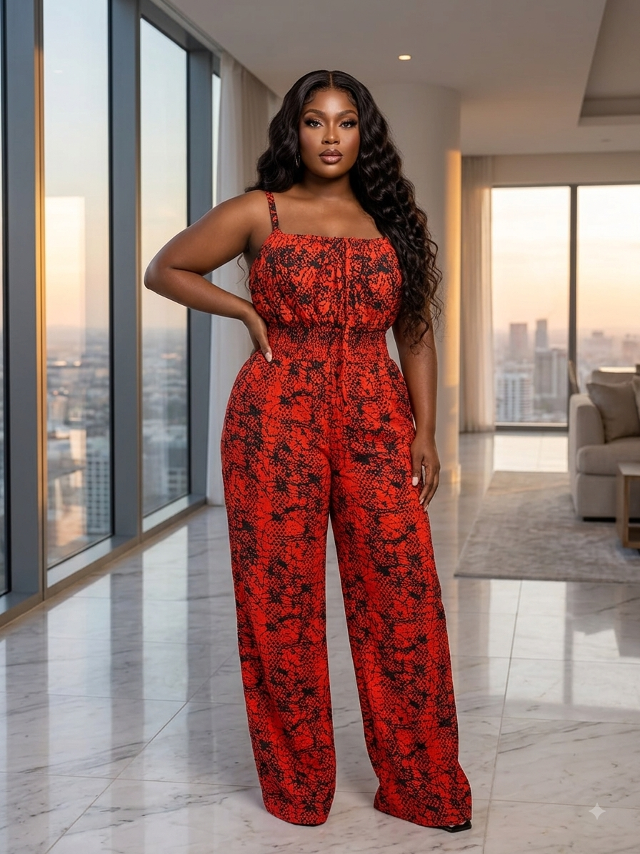 K71L (Ankara jumpsuit )