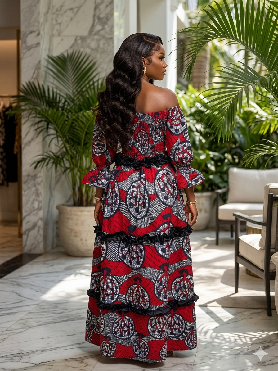 F51G (ANKARA DRESS)