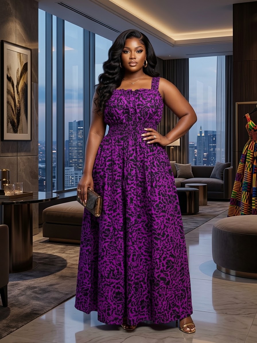 K83L Ankara dress