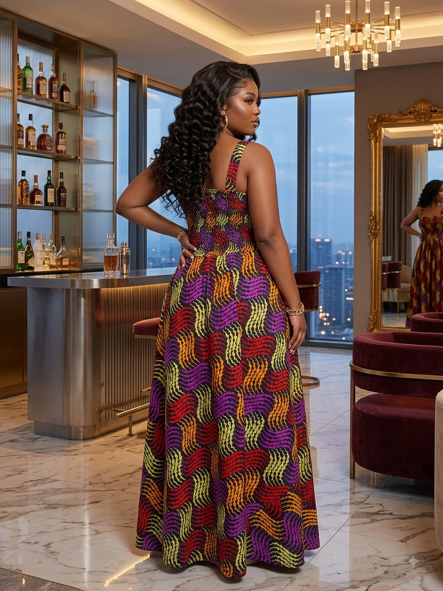 B71C (Ankara dress )