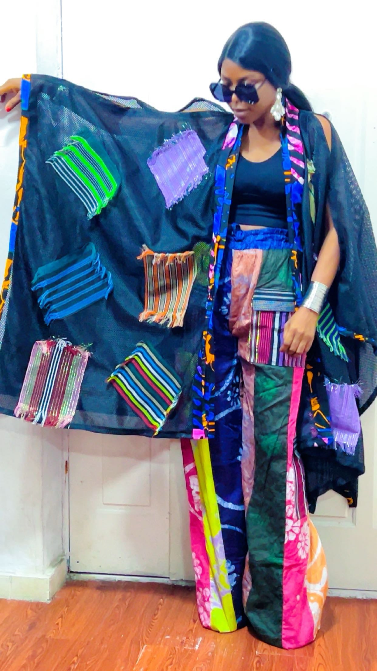 PUU(SET KIMONO AND TROUSER)