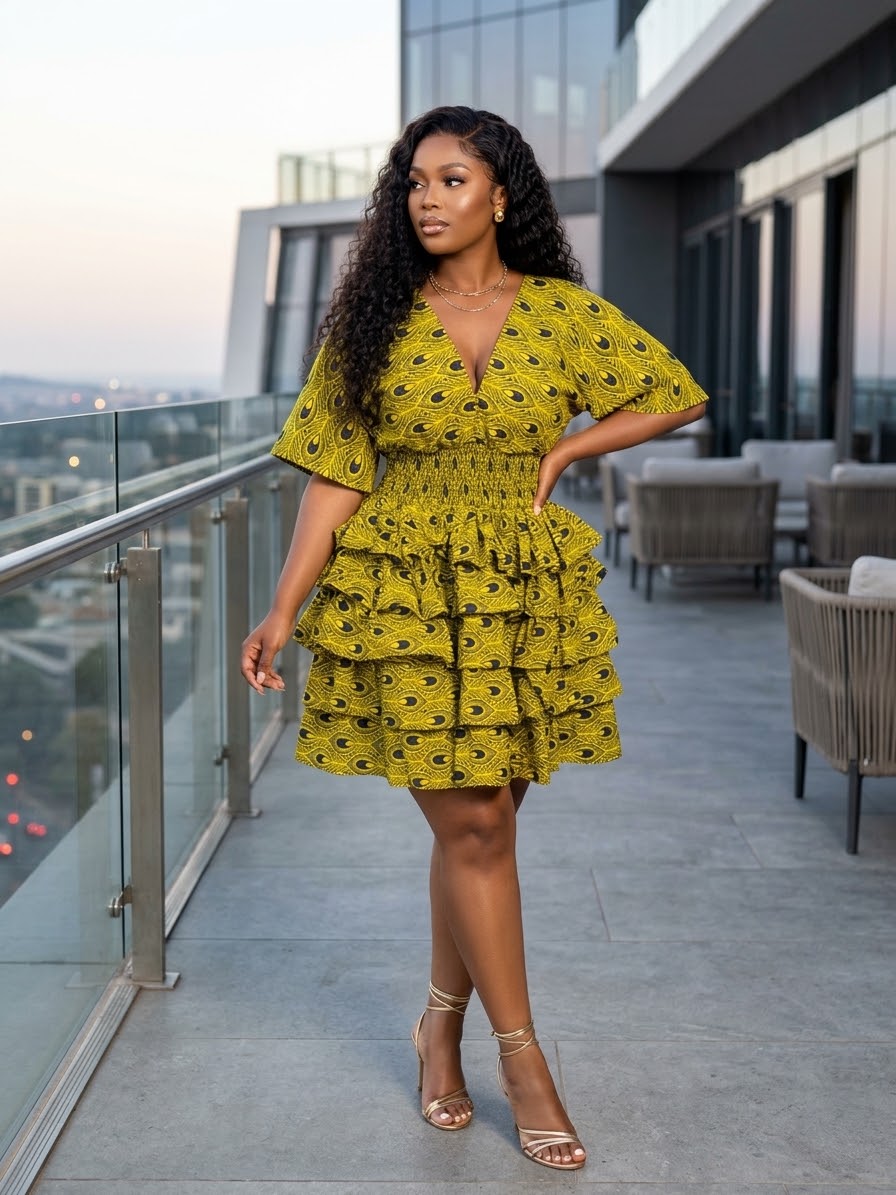 Y84Z Ankara dress