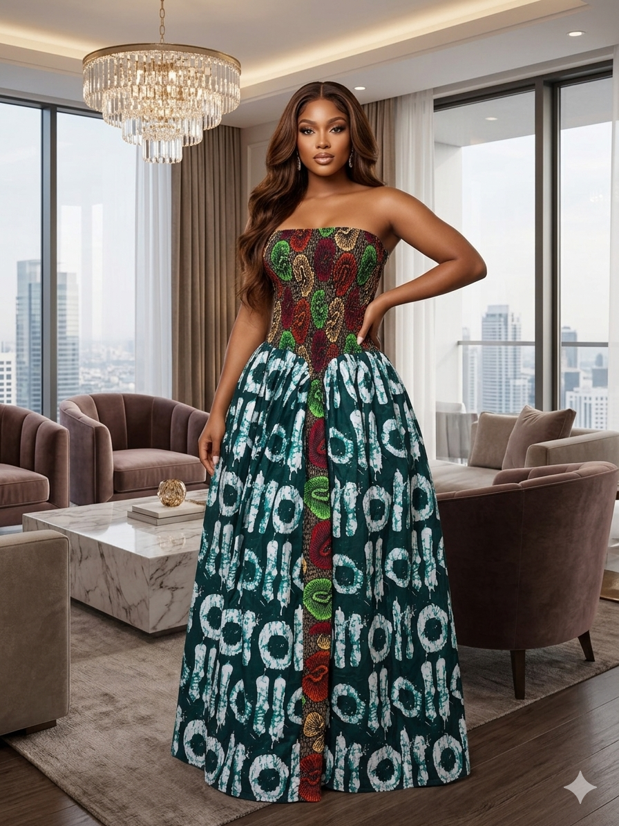 Y54Z (Ankara Dress)