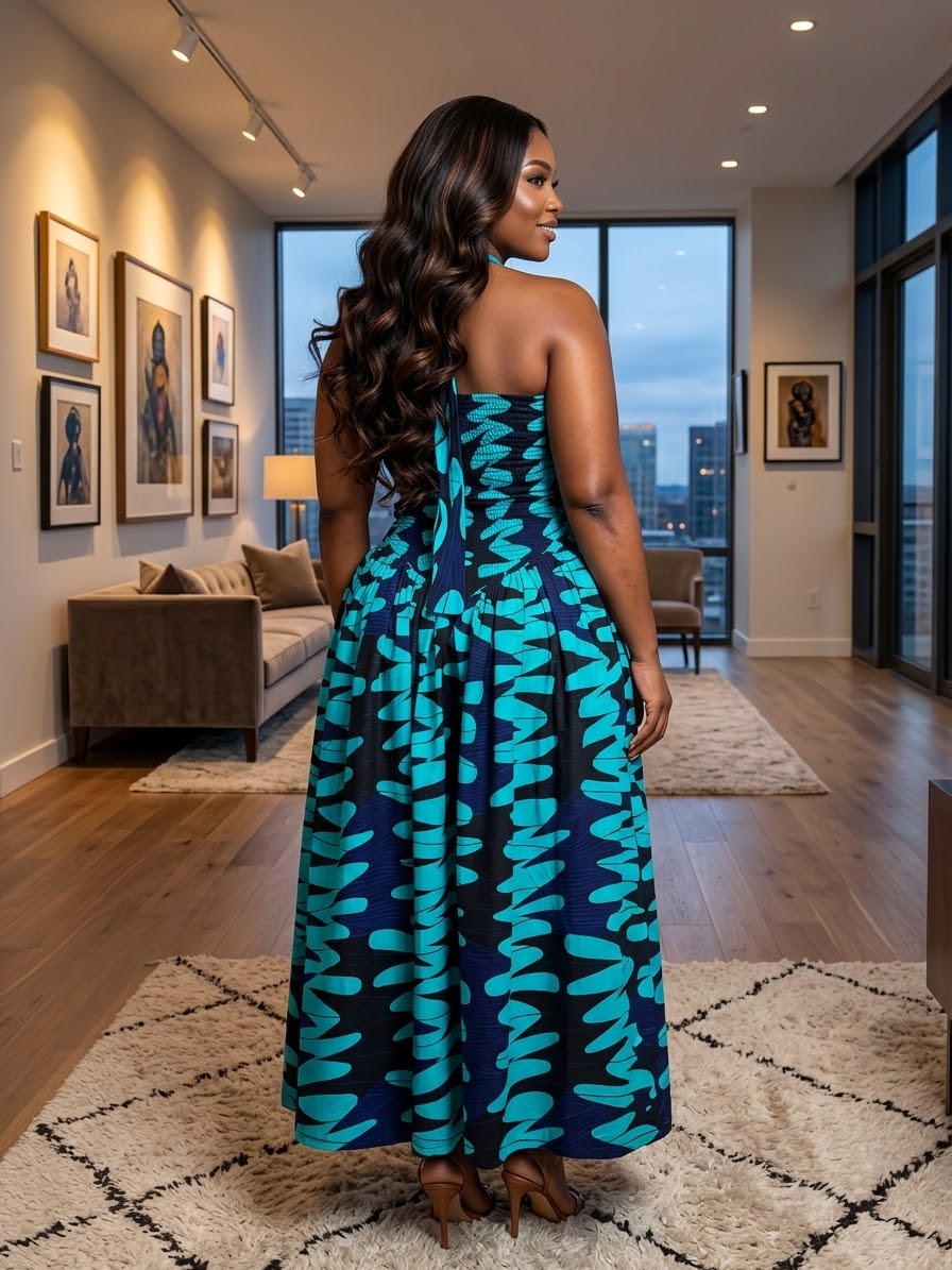Q75R (Ankara dress)