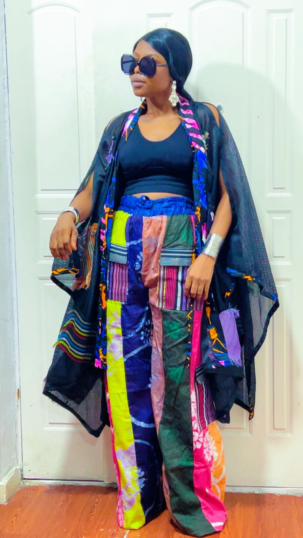 PUU(SET KIMONO AND TROUSER)