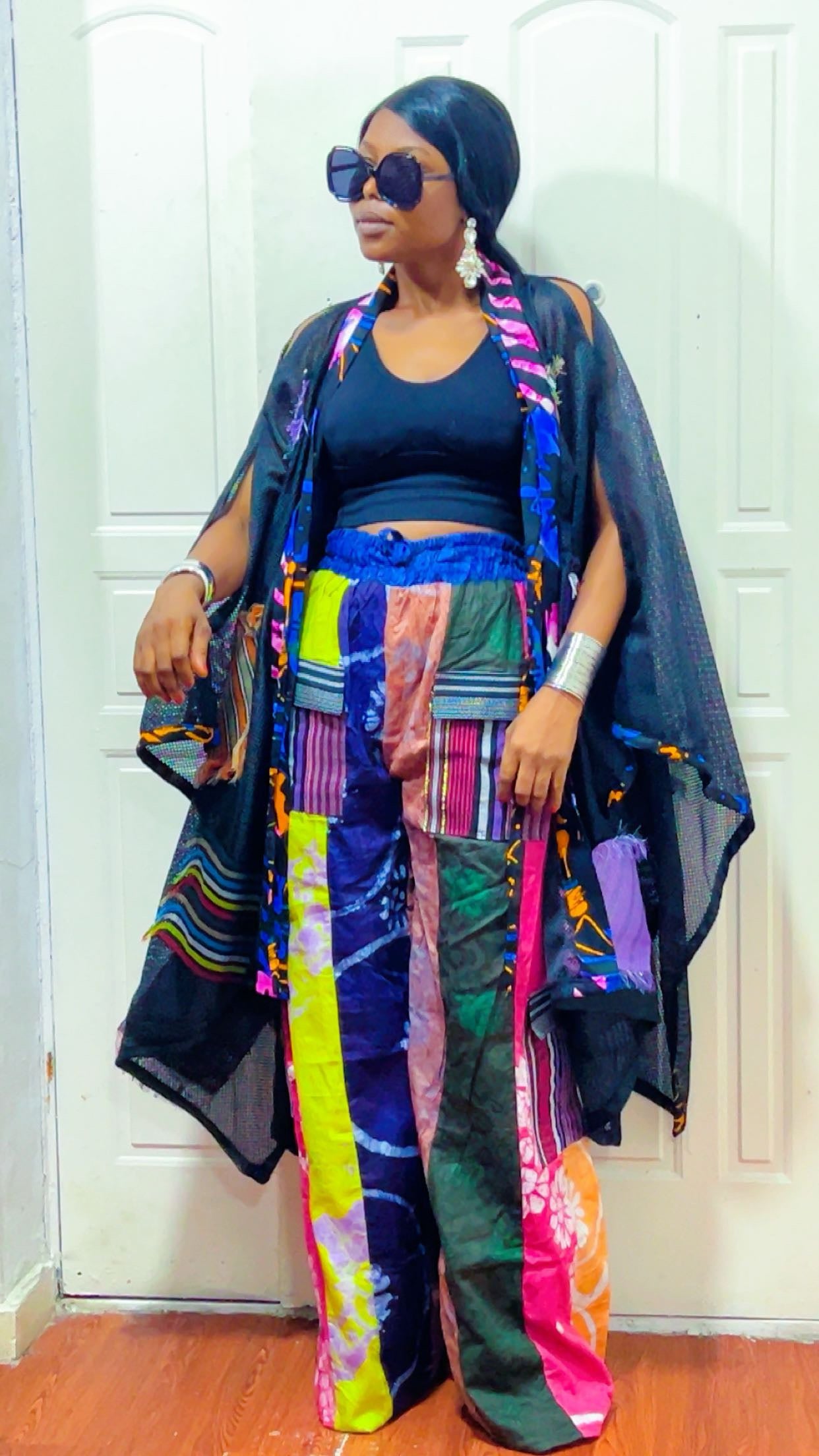 PUU(SET KIMONO AND TROUSER)