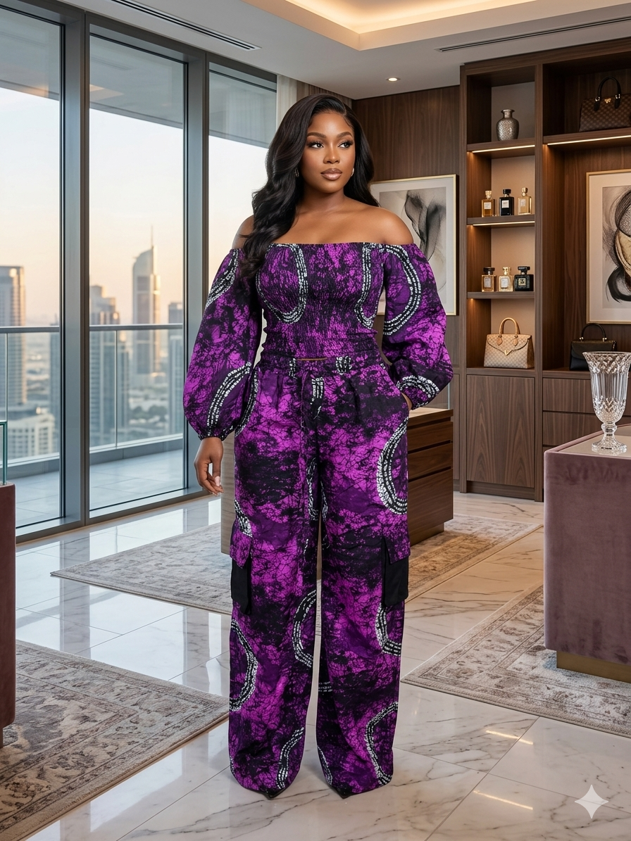 X40Y(ANKARA TOP AND TROUSER)