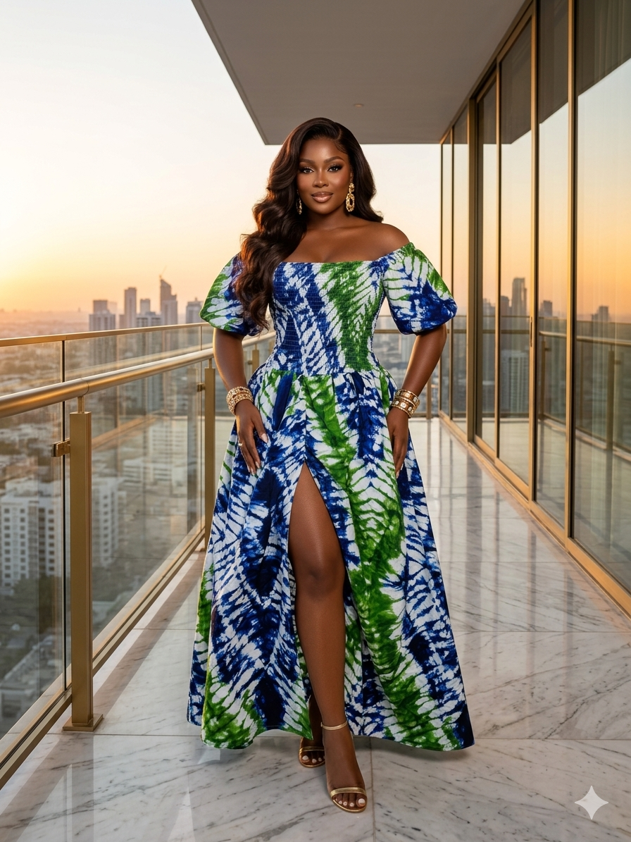 O48P(ANKARA DRESS)