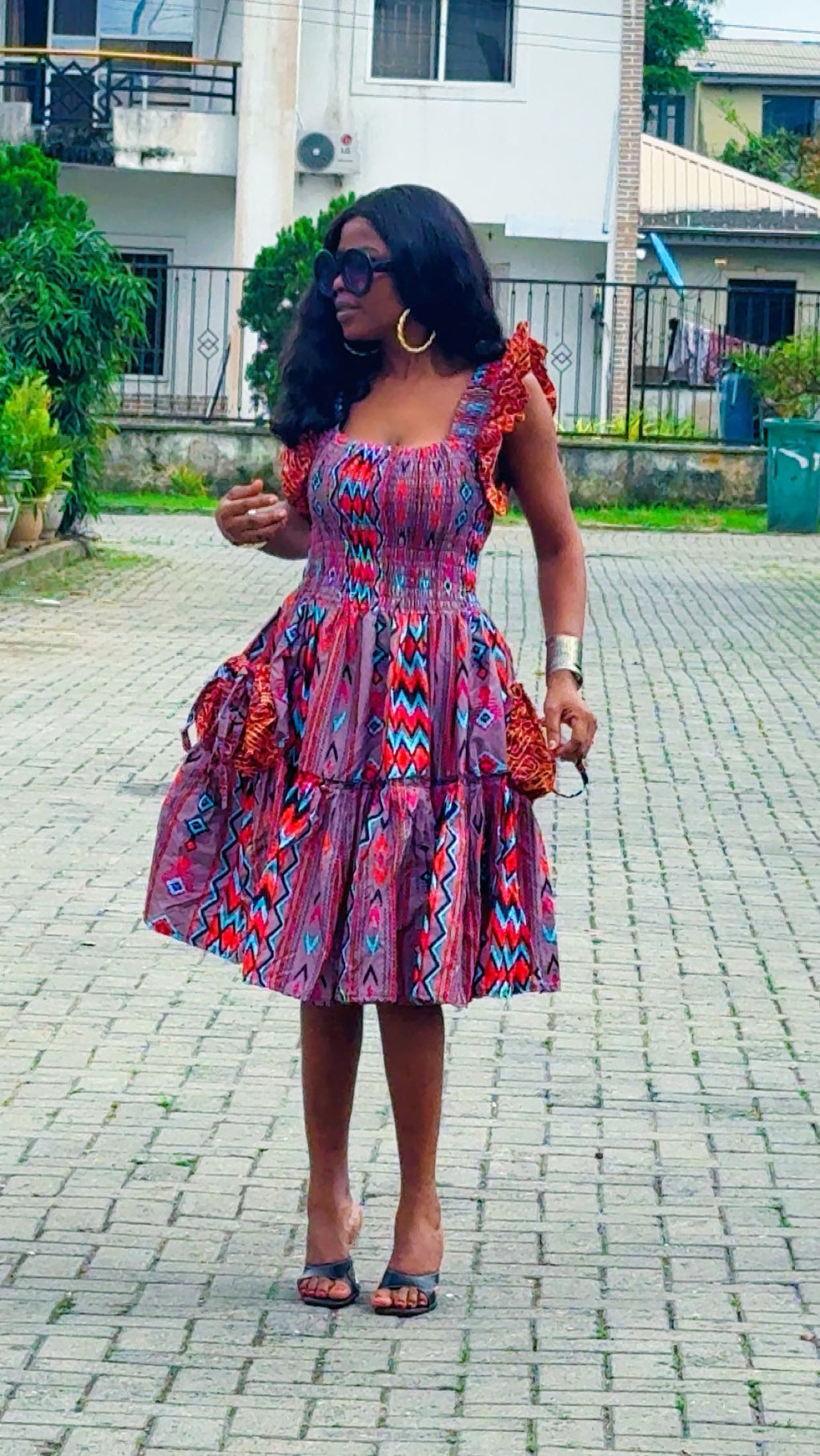 I76J ( Ankara dress )