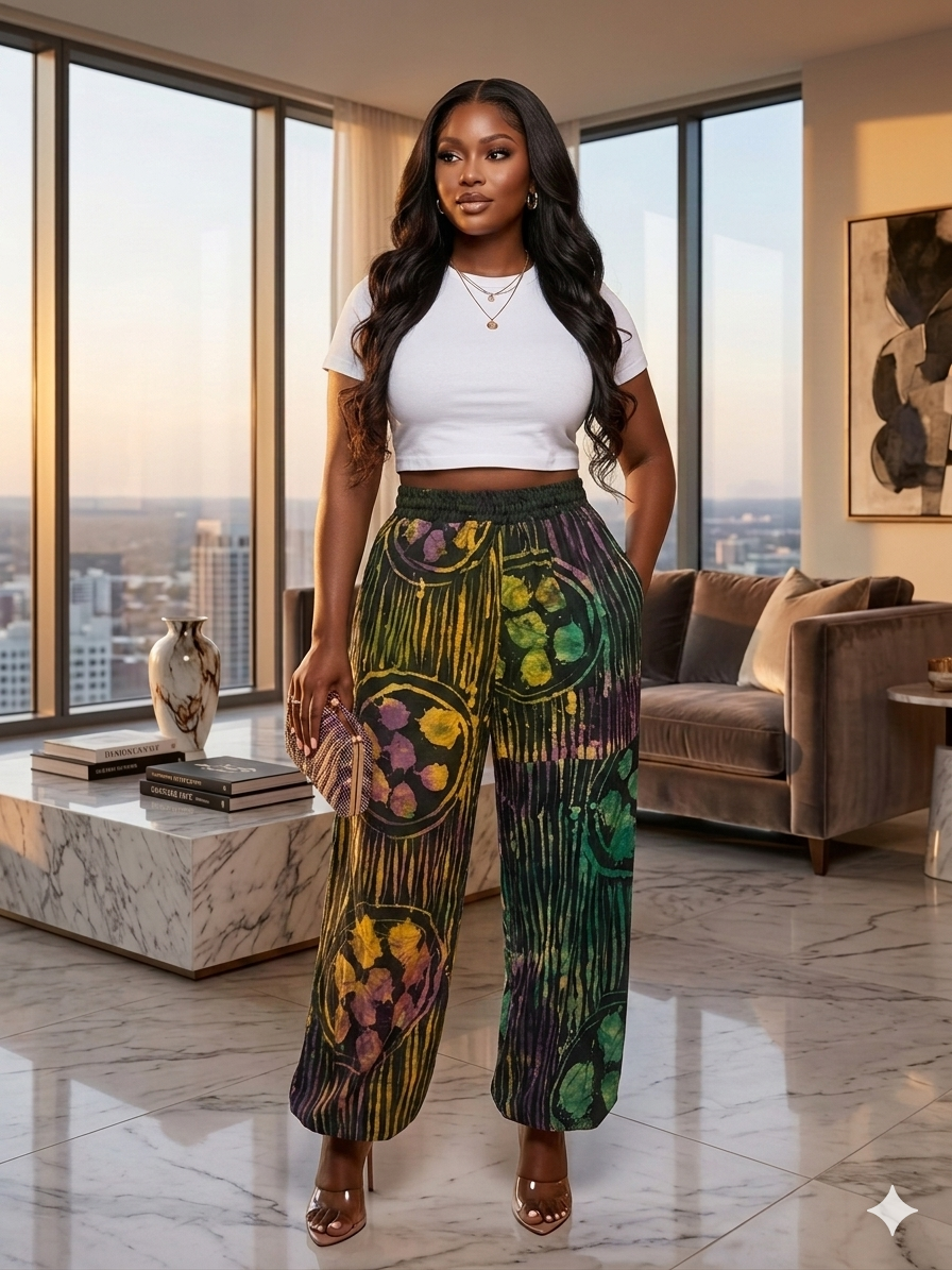 B55C (Adire Pant)