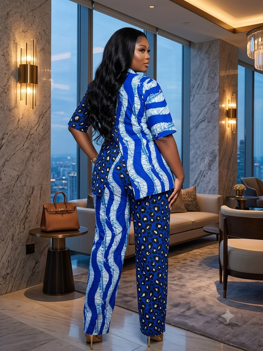 L62M(Trouser and Top 2 piece)
