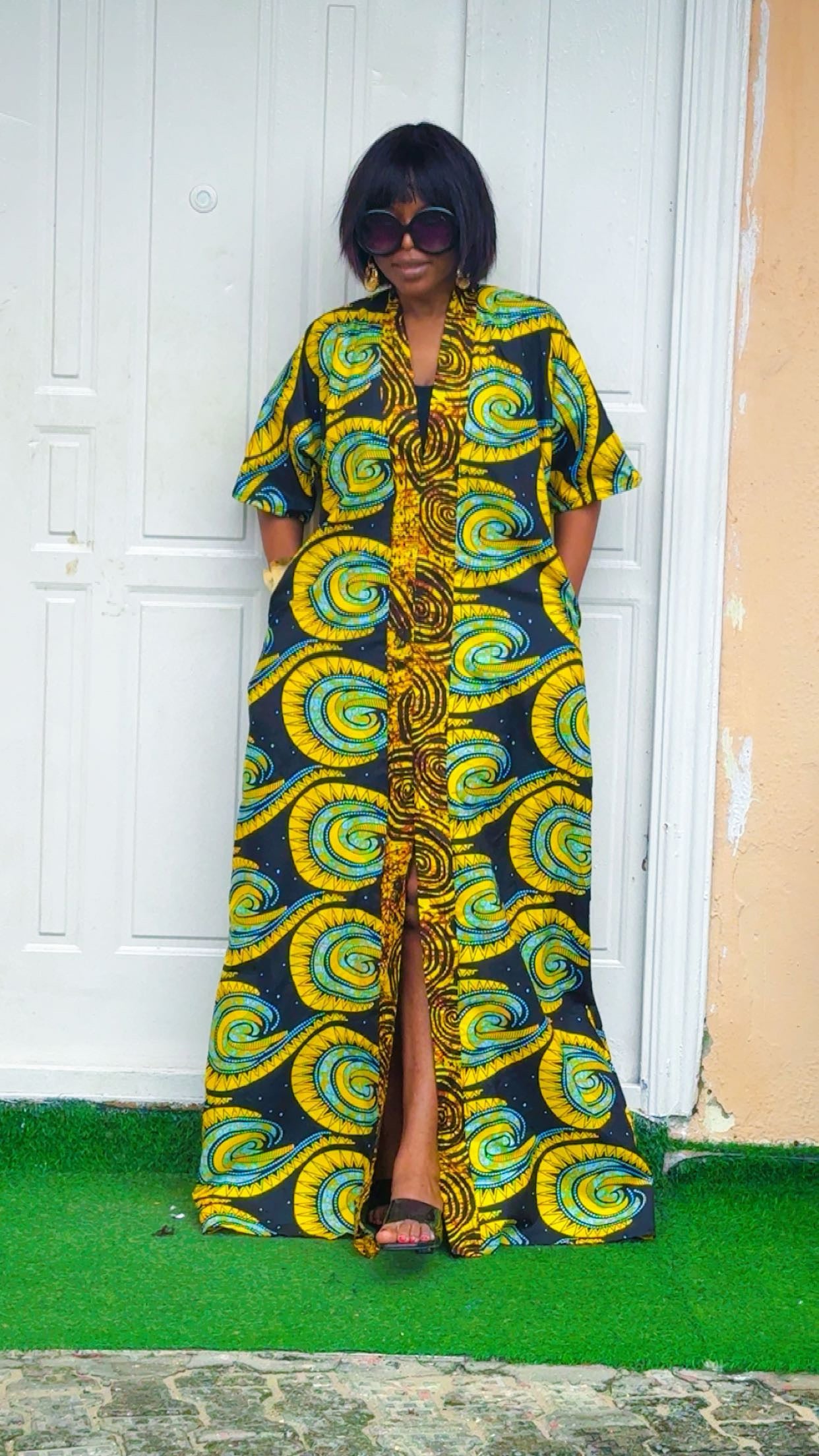 O51P (ANKARA DRESS)