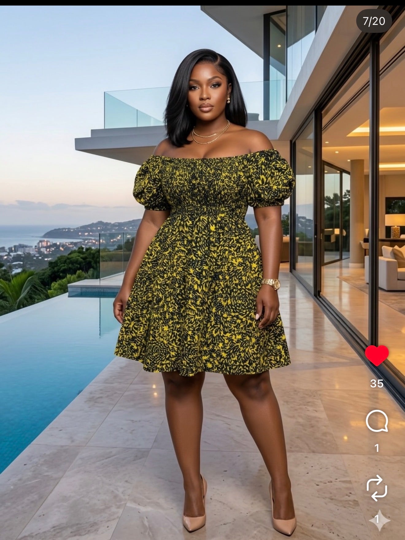 Q61R (Ankara dress)