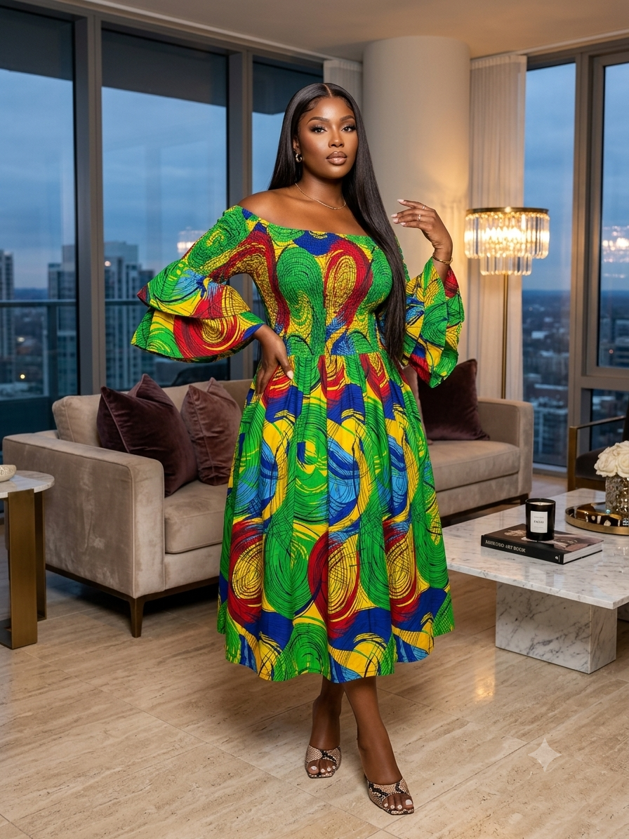H57I(Ankara dress)