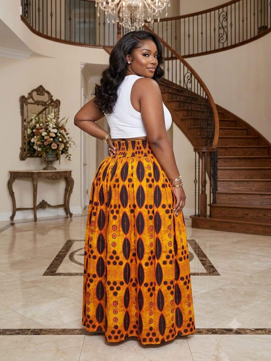 R67S (Ankara dress) 100%cotton