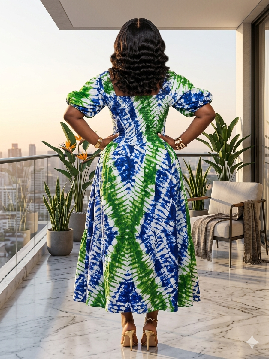 O48P(ANKARA DRESS)