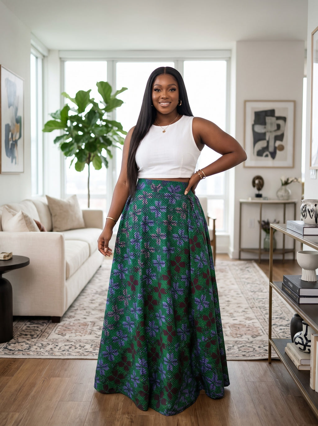 Y91Z 100% cotton Ankara set