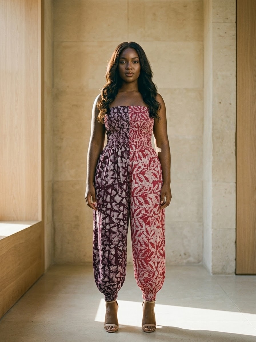 X73Y(Adire Jumpsuit)