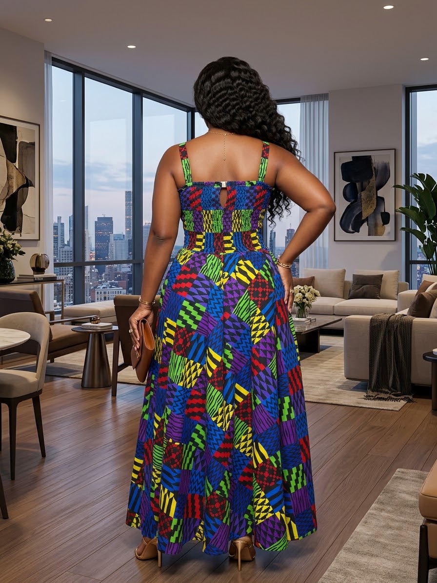 J83K Ankara dress