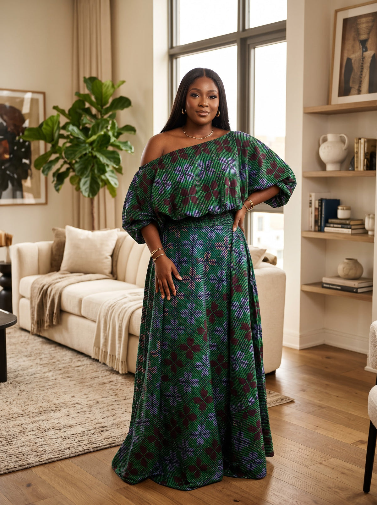 Y91Z 100% cotton Ankara set