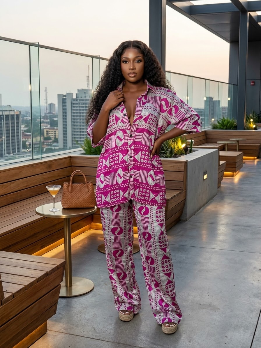 A78B (Silk and chiffon set)