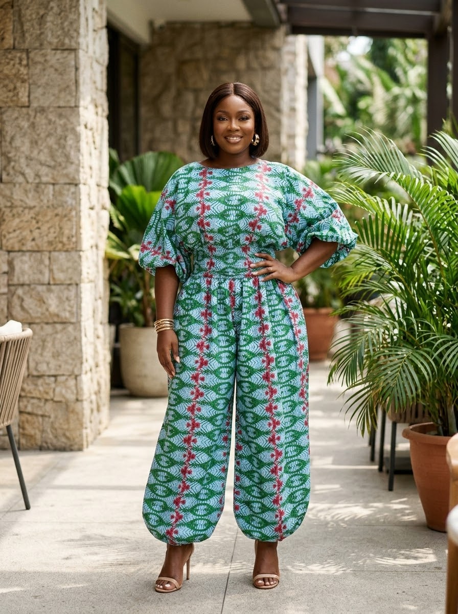 Q87R Ankara two piece