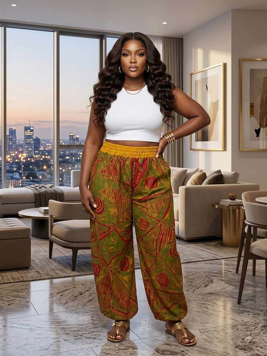 J70K (Adire pant )