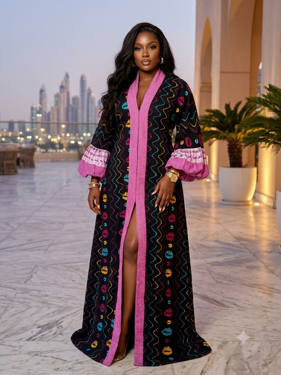 O84P Ankara dress