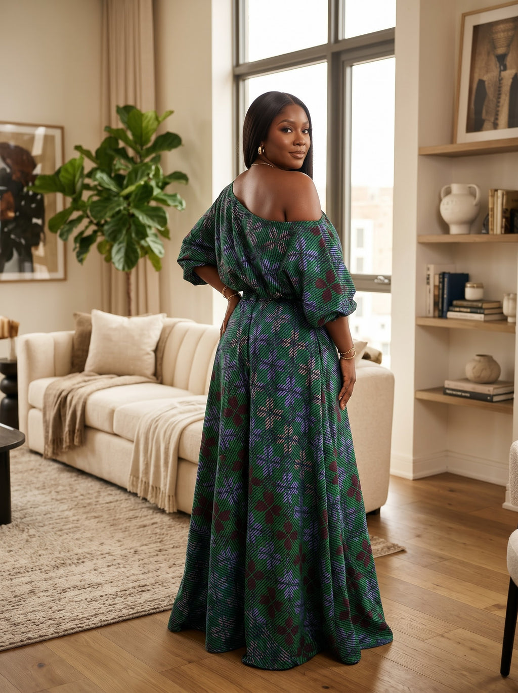 Y91Z 100% cotton Ankara set