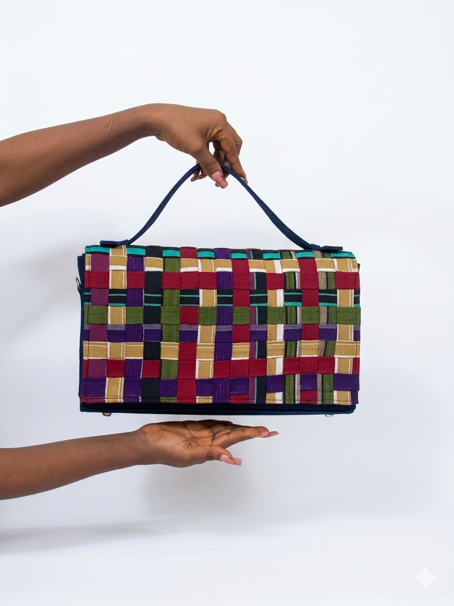 15P (ASOKE BAG) with jeans materials