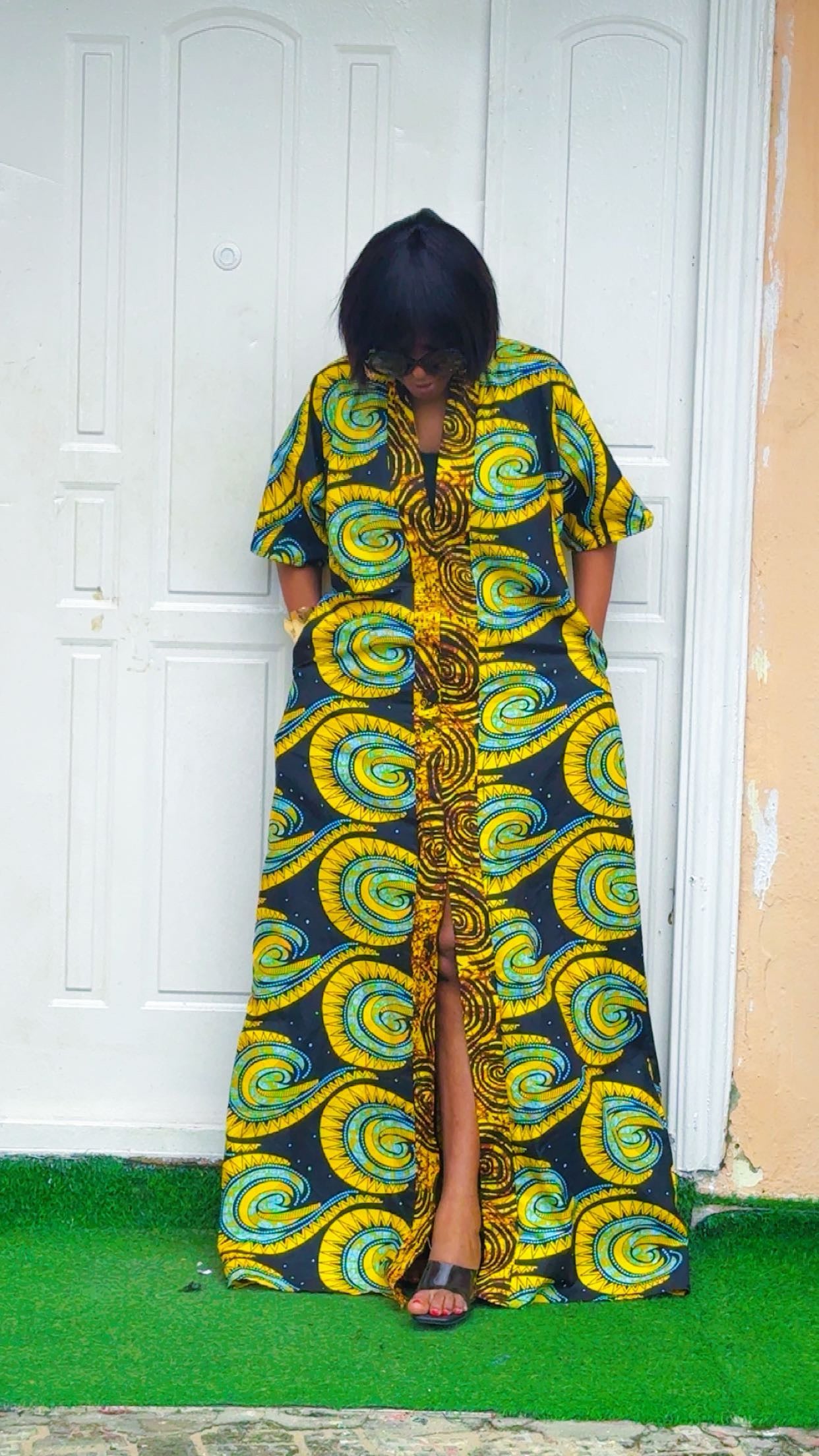 O51P (ANKARA DRESS)