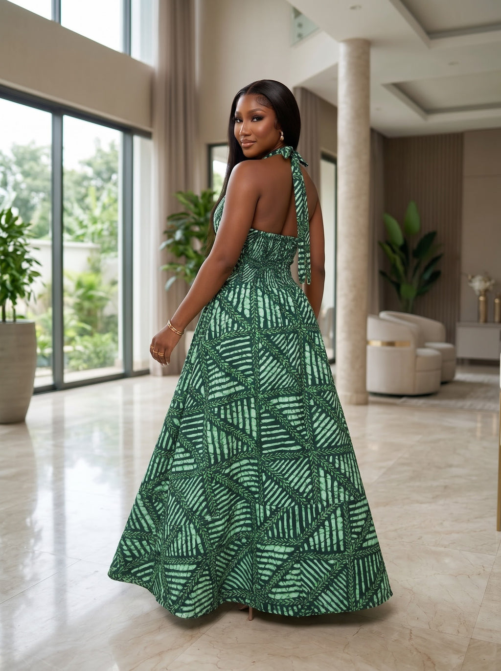 S92T Ankara dress