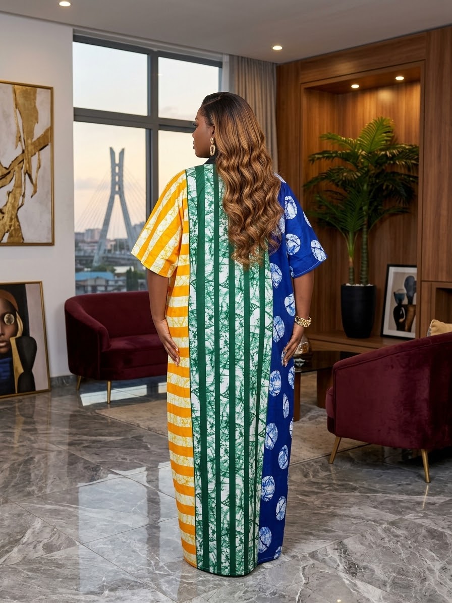 D85E Ankara dress