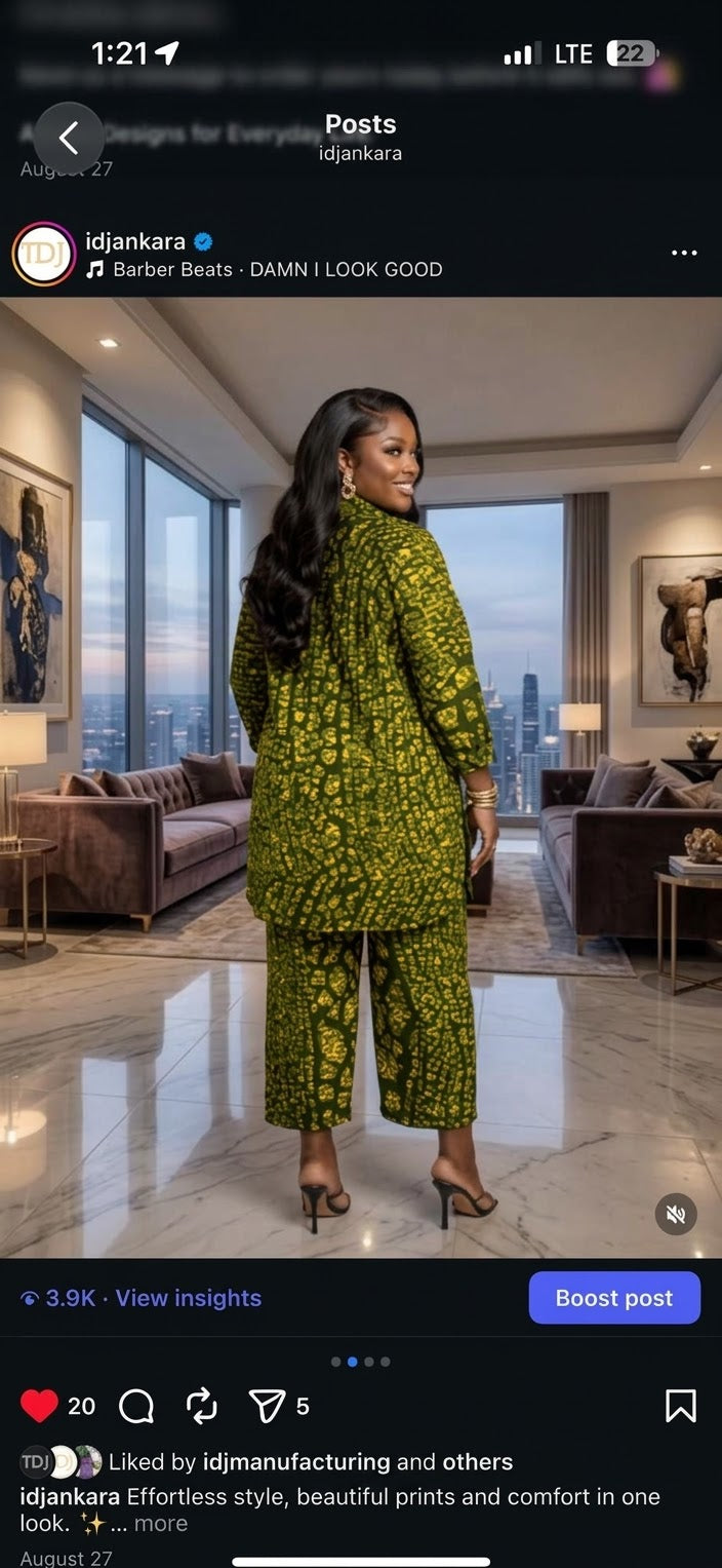Q85R Ankara two o piece