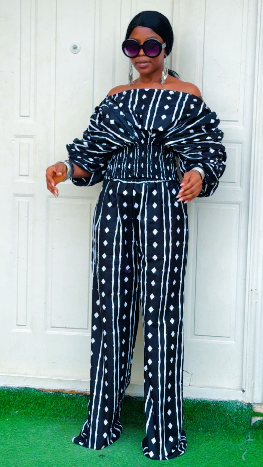 T54U (100%cotton Ankara two piece)
