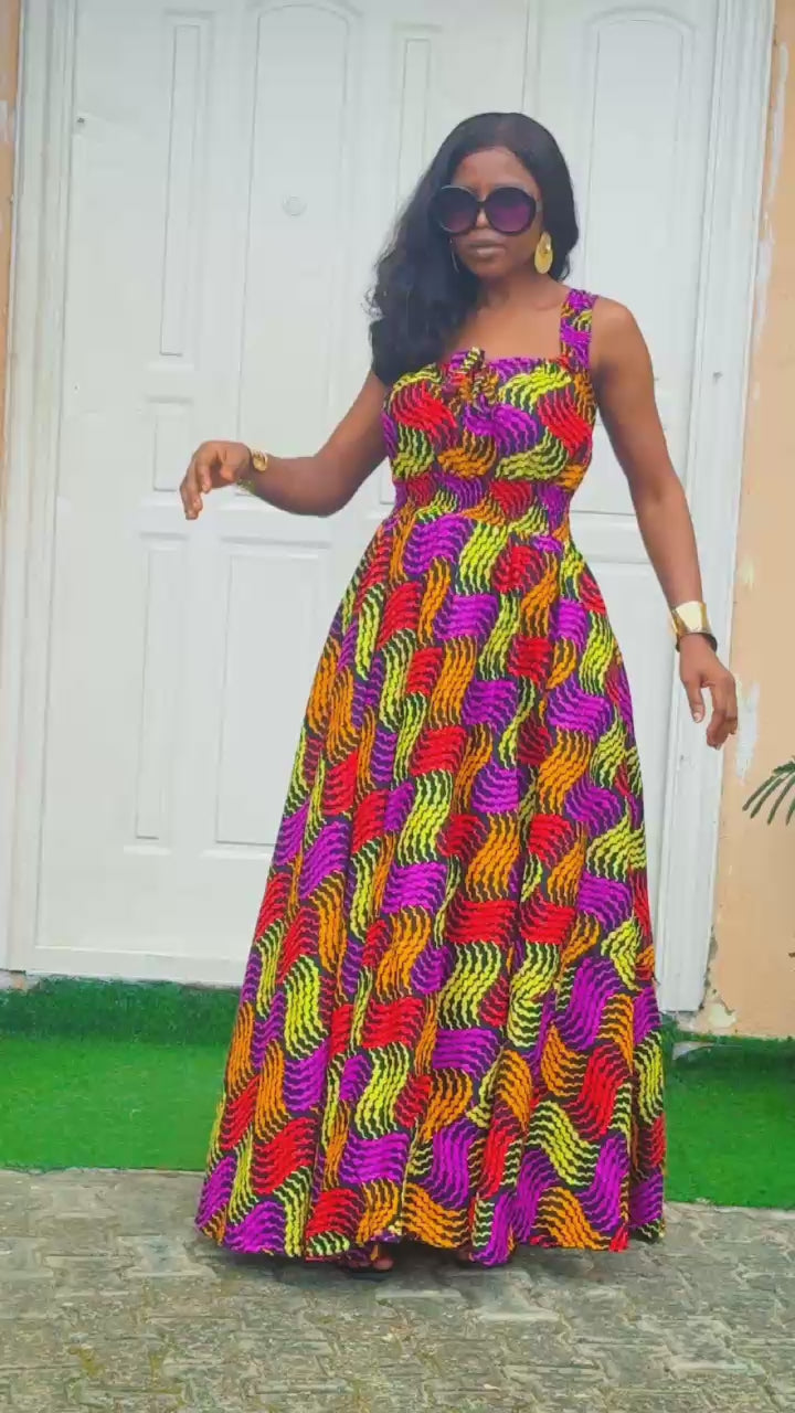 X74Y  (Ankara dress)